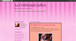 Desktop Screenshot of lacrimaquilleria.blogspot.com