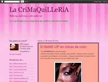 Tablet Screenshot of lacrimaquilleria.blogspot.com