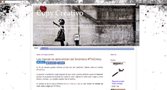 Desktop Screenshot of copycreativopublicitario.blogspot.com