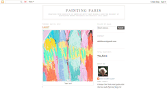 Desktop Screenshot of paintingparis.blogspot.com