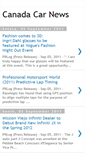 Mobile Screenshot of canadacarnews.blogspot.com
