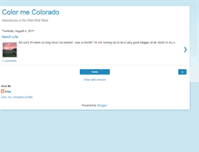 Tablet Screenshot of coloradoallie.blogspot.com