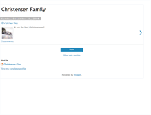 Tablet Screenshot of chadchristensenfamily.blogspot.com