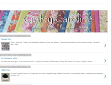 Tablet Screenshot of crafty-caroline.blogspot.com