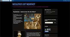 Desktop Screenshot of neolutionderwahrheit.blogspot.com