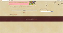 Desktop Screenshot of ifightspider.blogspot.com