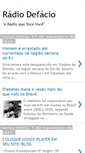 Mobile Screenshot of defacioradio.blogspot.com