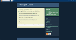 Desktop Screenshot of irvingsolnikbarristerandsolicitor.blogspot.com