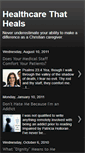 Mobile Screenshot of healthcarethatheals.blogspot.com