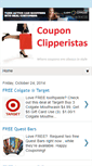 Mobile Screenshot of couponclipperistas.blogspot.com