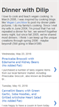 Mobile Screenshot of dilipdinner.blogspot.com