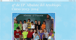 Desktop Screenshot of albalateprimaria.blogspot.com