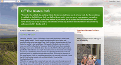 Desktop Screenshot of michaeloffthebeatenpath.blogspot.com