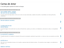 Tablet Screenshot of cartasdeamorcheveres.blogspot.com