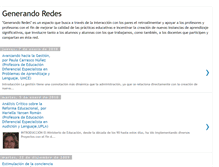 Tablet Screenshot of grupogenerandoredes.blogspot.com