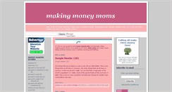 Desktop Screenshot of makingmoneymoms.blogspot.com
