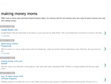 Tablet Screenshot of makingmoneymoms.blogspot.com