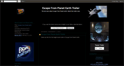 Desktop Screenshot of escape-from-planet-earth-trailer.blogspot.com