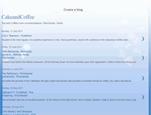 Tablet Screenshot of coffeepedant-cakeandcoffee.blogspot.com