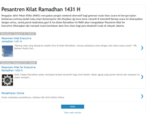 Tablet Screenshot of pesantrenkilatexecutive.blogspot.com