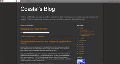 Desktop Screenshot of coastalrocket.blogspot.com