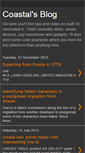 Mobile Screenshot of coastalrocket.blogspot.com