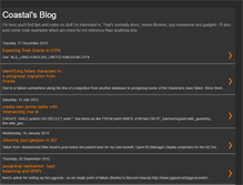Tablet Screenshot of coastalrocket.blogspot.com