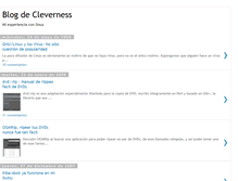 Tablet Screenshot of clevernees.blogspot.com