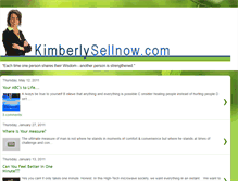 Tablet Screenshot of kimberlysellnow.blogspot.com