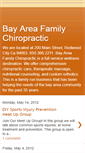 Mobile Screenshot of bayareachiropractic.blogspot.com
