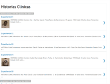 Tablet Screenshot of historiaclinicas.blogspot.com