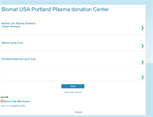 Tablet Screenshot of biomatusaportland.blogspot.com