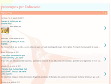Tablet Screenshot of preocupatseducacio.blogspot.com