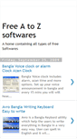 Mobile Screenshot of freeatozsoftwares.blogspot.com