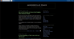 Desktop Screenshot of jaxpeach.blogspot.com