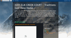 Desktop Screenshot of 3201elmcreekcourt.blogspot.com