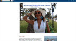 Desktop Screenshot of miamivacationplanner.blogspot.com