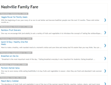 Tablet Screenshot of nashvillefamilyfare.blogspot.com