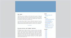 Desktop Screenshot of confessionsofabutcher.blogspot.com