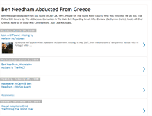 Tablet Screenshot of benneedham18.blogspot.com