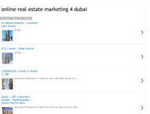 Tablet Screenshot of dubairaelestate.blogspot.com