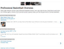 Tablet Screenshot of professionalbasketballoverseas.blogspot.com