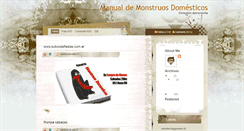 Desktop Screenshot of monstruosdomesticos-cronopio.blogspot.com