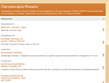 Tablet Screenshot of danzaterapia-rosario.blogspot.com