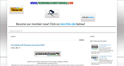 Desktop Screenshot of justpremiums.blogspot.com