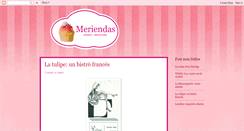 Desktop Screenshot of meriendasmadridbarcelona.blogspot.com