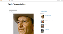 Desktop Screenshot of michael-wade-waxworks.blogspot.com