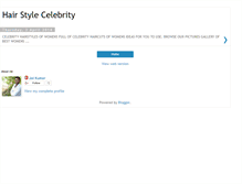 Tablet Screenshot of hairstylecelebrity.blogspot.com