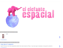 Tablet Screenshot of elefantespacial.blogspot.com
