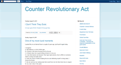 Desktop Screenshot of counterrevolutionaryact.blogspot.com